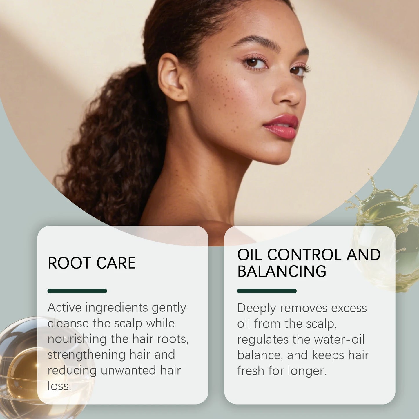 Platycladus Shampoo Bar Cleansing Scalp Oil Control Anti Itch Strengthen Root Nourish Hair Follicles Polygonum Multiflorum Soap