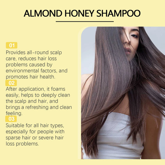 Hoegoa 100ml Rice Hair Growth Shampoo Strengthen Repairing Scalp Nourish Moisturize Dry Hair Anti Hair Loss Dandruff Smooth Hair
