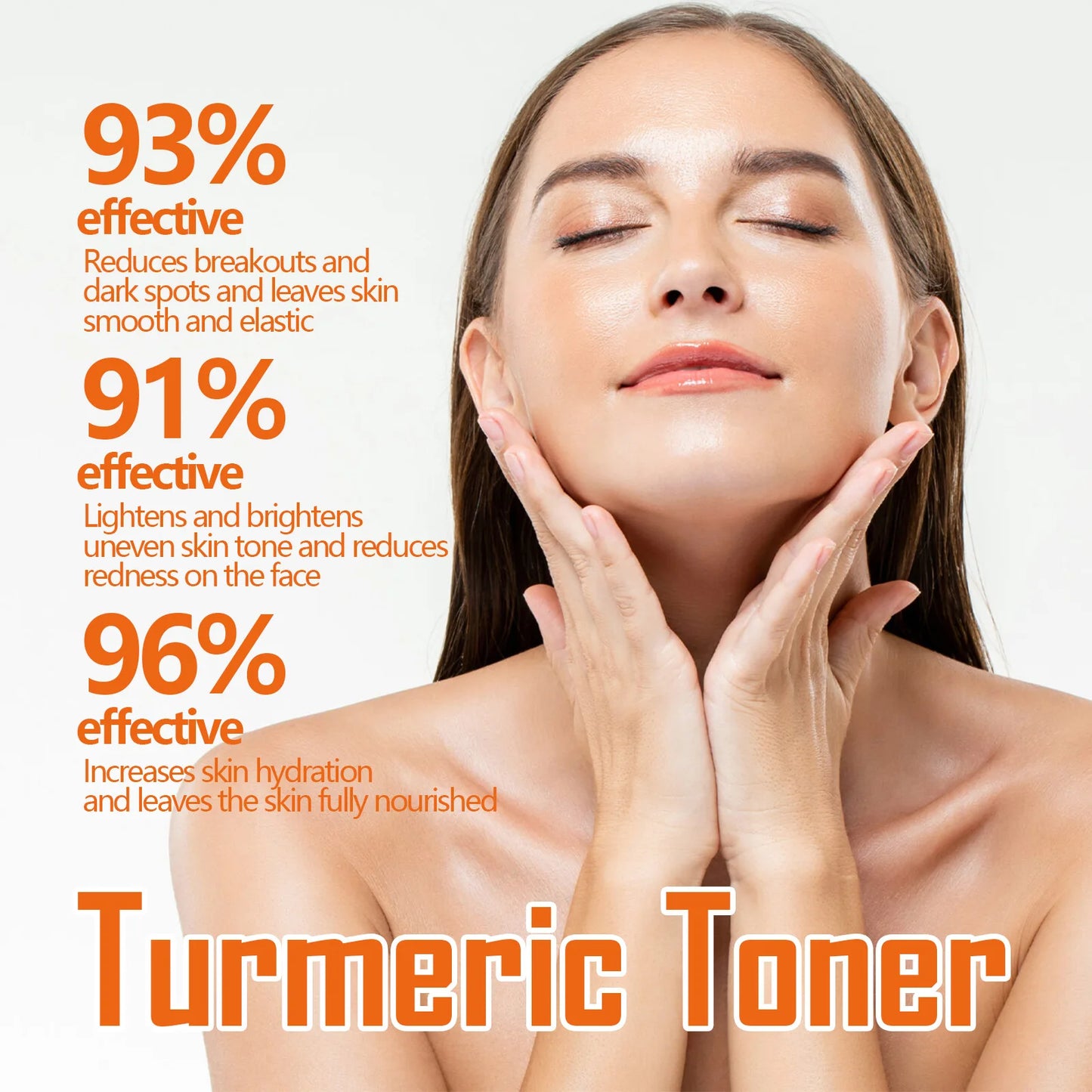 West&Month Turmeric Face Care Series Pore Minimizer Exfoliator Reducing Acne Brightening Dark Spot Remove Facial Hydrating Toner